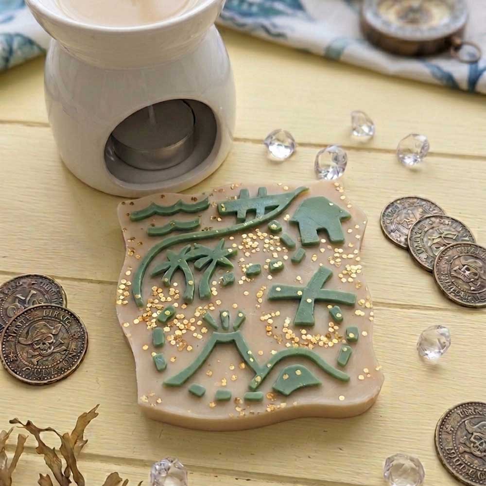 Fondant parfumé "Ma carte au trésor " Senteur de la mer