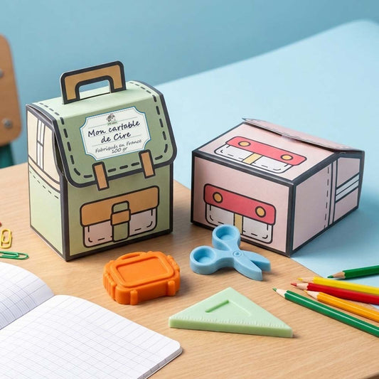 Fondants parfumés "Mon Cartable de cire"- Senteur fruité