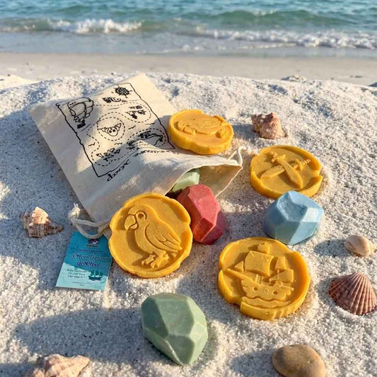 Fondants parfumés "Mon trésor de cire" - Pochon pirate